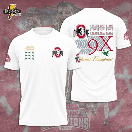 Ohio State Buckeyes Football 3D Tshirt