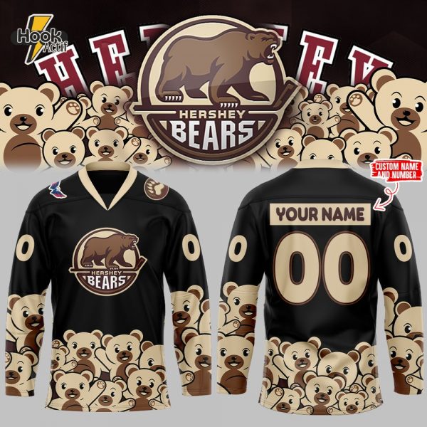Personalization Hershey Bears Jersey 2024
