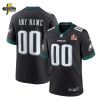 Philadelphia Eagles 2025 Jersey Custom Name and Number (Green)