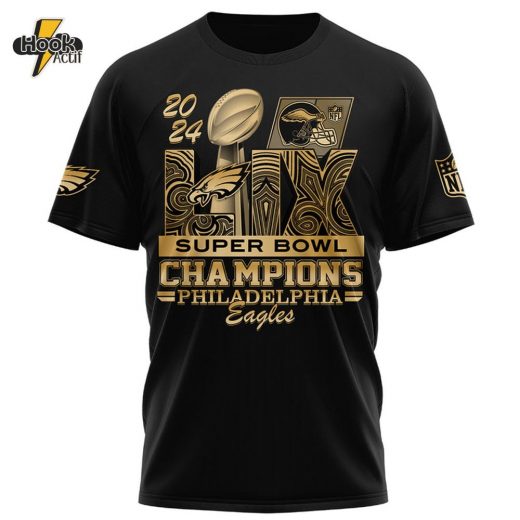 Philadelphia Eagles CHAMPIONS SUPER BOWL LIX 2025 Tee Limited Edition