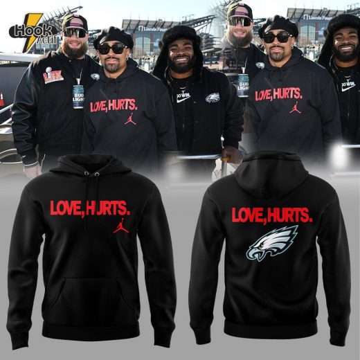 Philadelphia Eagles LOVE HURTS Hoodie