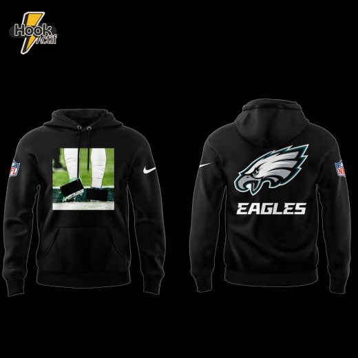 Philadelphia Eagles NFL 2025 Nike Limited Jalen Hurts Black Hoodie