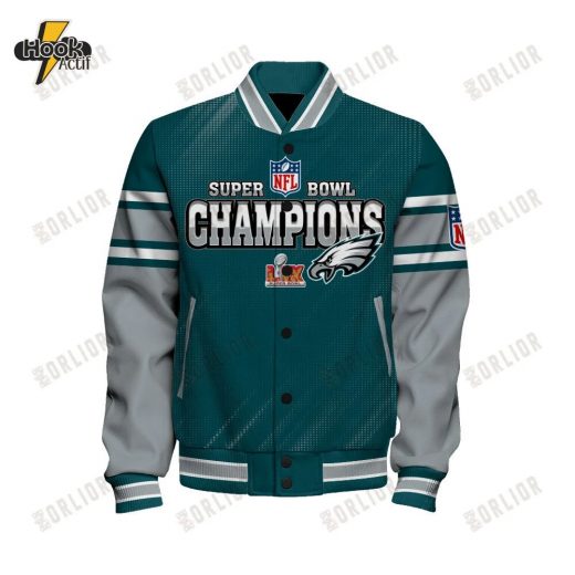 Philadelphia Eagles Super Bowl LIX 2025 Winning Spirit Varsity Jacket Version 2