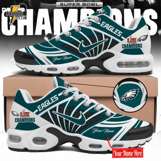 Philadelphia Eagles Super Bowl LIX Champions New Shoes