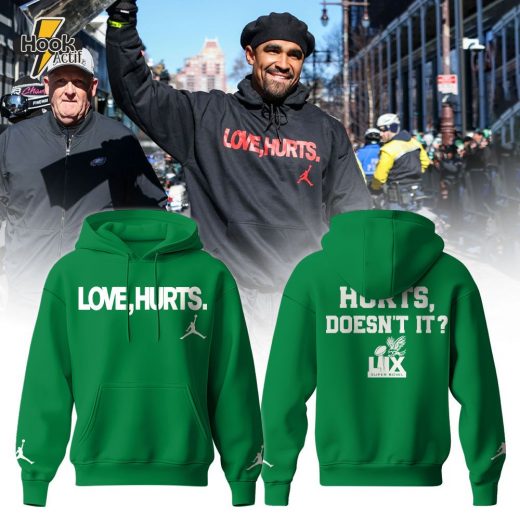 Philadelphia Eagles x Love Hurts Hoodie 2025 V2