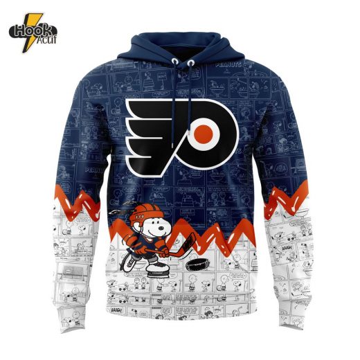 Philadelphia Flyers Anniversary of Peanuts Hoodie