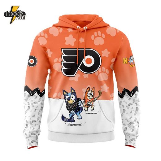 Philadelphia Flyers Bluey and Bingo Hoodie