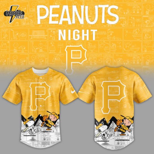 Pittsburgh Pirates 75th Anniversary of Peanuts Jersey