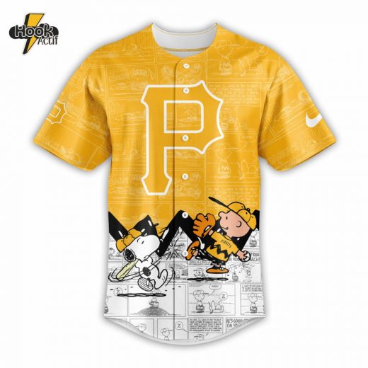 Pittsburgh Pirates 75th Anniversary of Peanuts Jersey