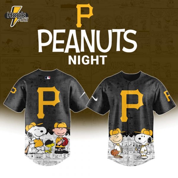Pittsburgh Pirates MLB x The 75th Anniversary Of Peanuts Limited Edition Jersey 2025