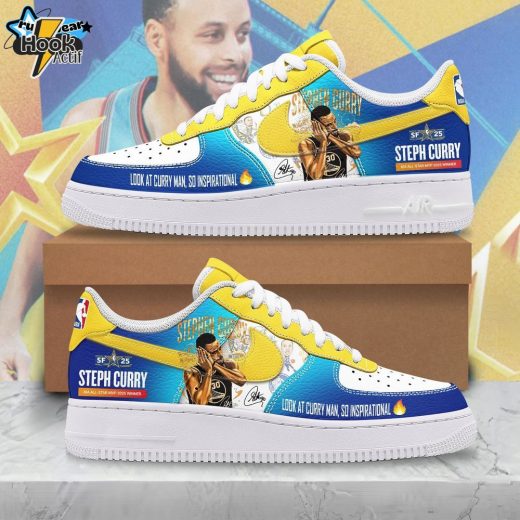 Premium Look At Steph Curry Man So Inspirational AF1 Sneaker