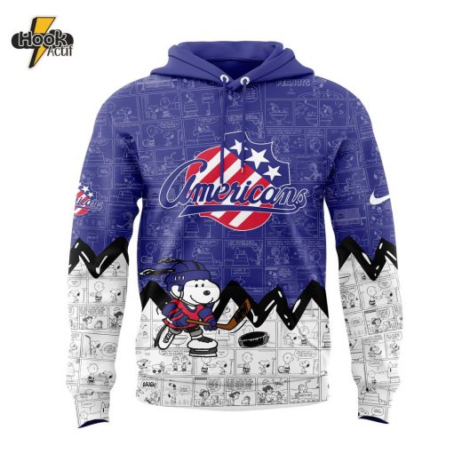 Rochester Americans Anniversary of Peanuts Hoodie