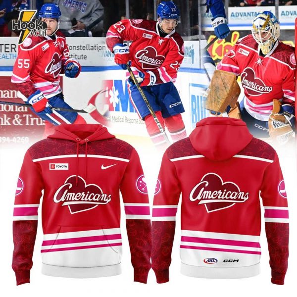 Rochester Americans Red Threads Uniform Hoodie
