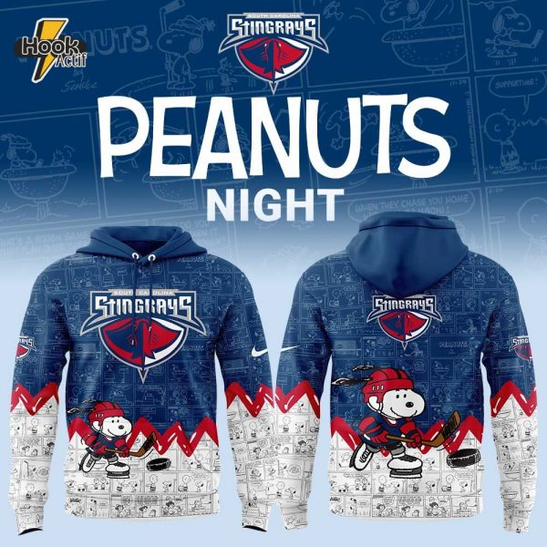 South Carolina Stingrays Anniversary of Peanuts Hoodie