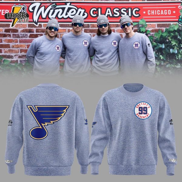 St. Louis Blues "GretzkyÕs 99 Basement" 2025 Sweatshirt