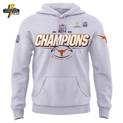 Texas Longhorns 2025 Peach Bowl Champions Hoodie