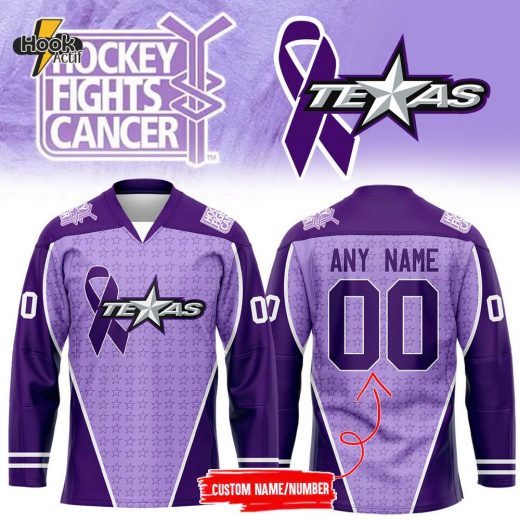 Texas Stars Hockey Fighting Cancer 2024 Jersey