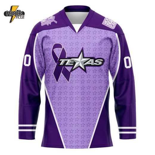 Texas Stars Hockey Fighting Cancer 2024 Jersey