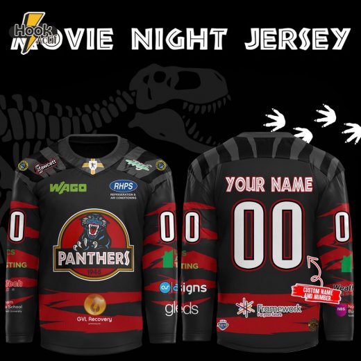 The Nottingham Panthers Movie Night jerseys