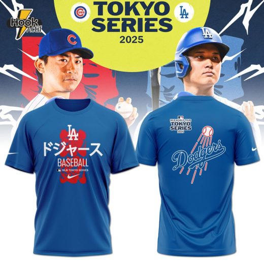 Tokyo Series Tour los Angeles Dodgers Nike limited Tshirt