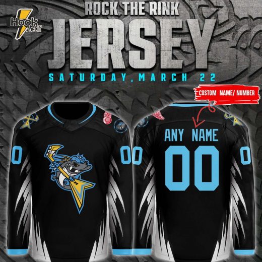 Toledo Walleye 2025 Rock the Rink Jersey