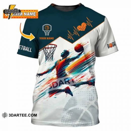 Unisex Shirt – Custom Text Basketball Shirt