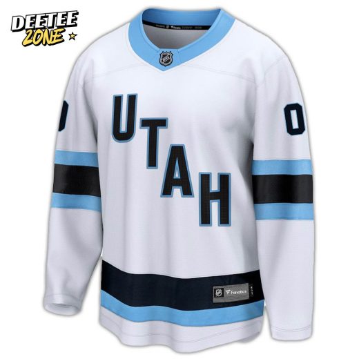 Utah Hockey Club Fanatics Black Breakaway Custom Name And Number Jersey