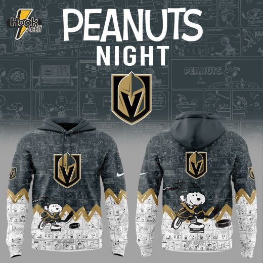 Vegas Golden Knights Anniversary of Peanuts Hoodie