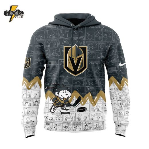 Vegas Golden Knights Anniversary of Peanuts Hoodie