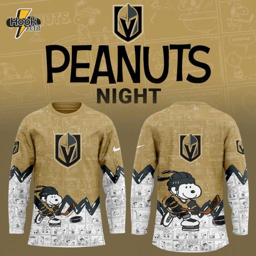 Vegas Golden Knights Anniversary of Peanuts Jersey