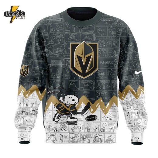 Vegas Golden Knights Anniversary of Peanuts Sweatshirt