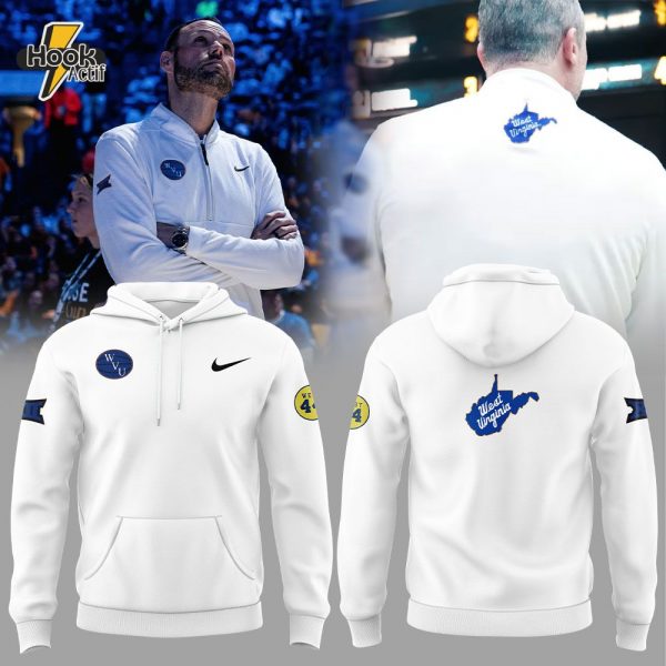 WVU Coach Darian DeVries West 44 Hoodie Set - College Basketball Fan Gear
