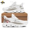 White And Black Jesus Faith Over Fear Christian Max Soul Shoes