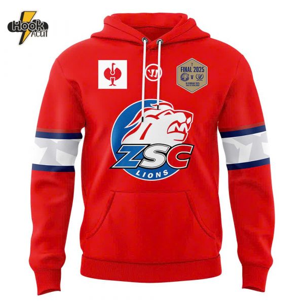 ZSC Lions CHL 2025 European Club Champions Hoodie – Buy Online at HookActif.com