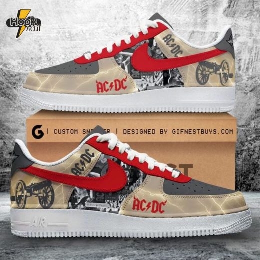 AC/DC Thunderstruck Air Force 1 – Custom Rock Band Sneakers