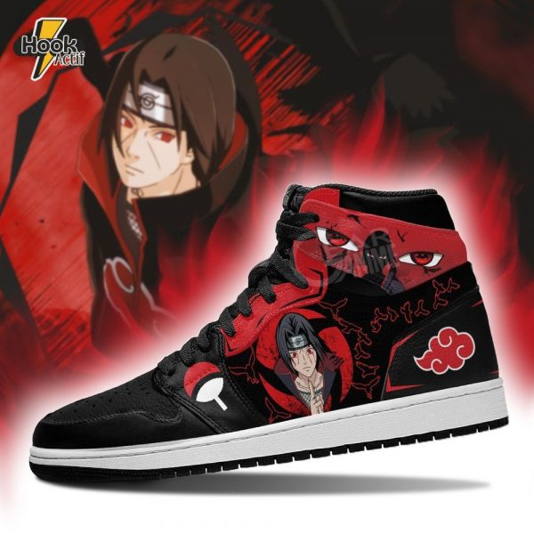 Akatsuki Uchiha Itachi J1s Sneakers Anime