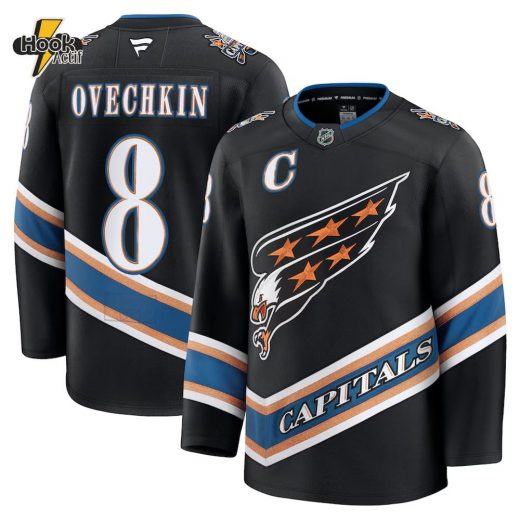 Alexander Ovechkin Washington Capitals Fanatics Alternate 50th Anniversary Premium Jersey