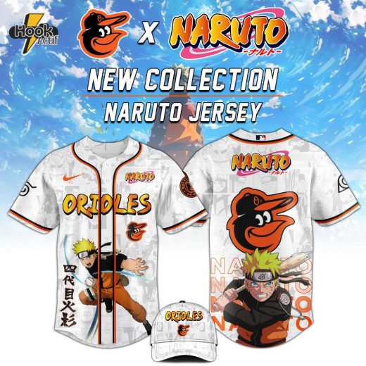 Baltimore Orioles MLB x Naruto Jersey Editions Limited