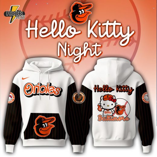 Toronto Blue Jays x Hello Kitty Special Edition Game Night Hoodie