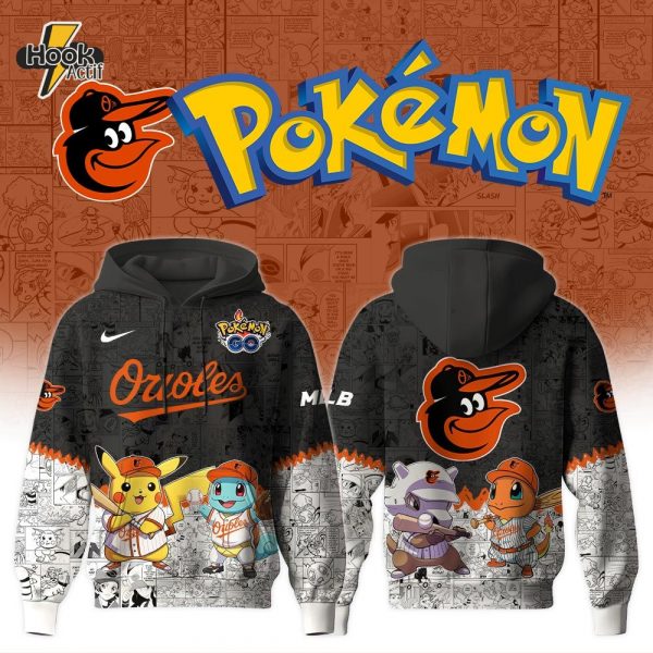 Baltimore Orioles x Polemon GO Special Edition Hoodie