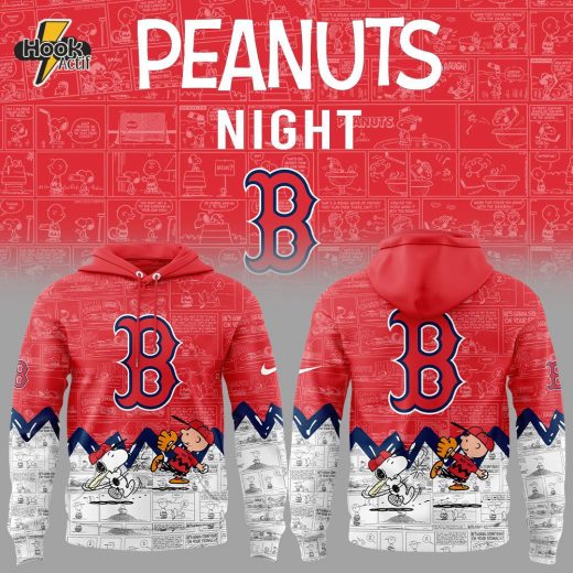 Boston Red Sox 75th Anniversary of Peanuts Hoodie