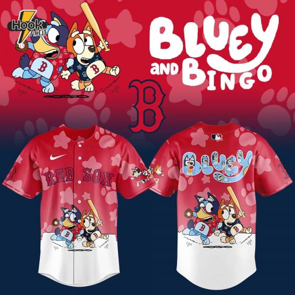 Boston Red Sox Bluey and Bingo Jersey