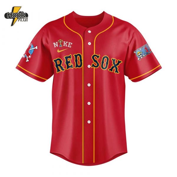 Boston Red Sox x One Piece Night Jersey – Buy Online at HookActif.com