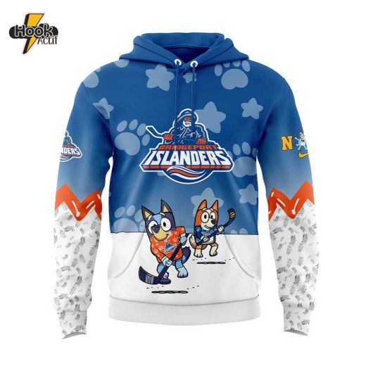 Bridgeport Islanders x Bluey and Bingo Hoodie