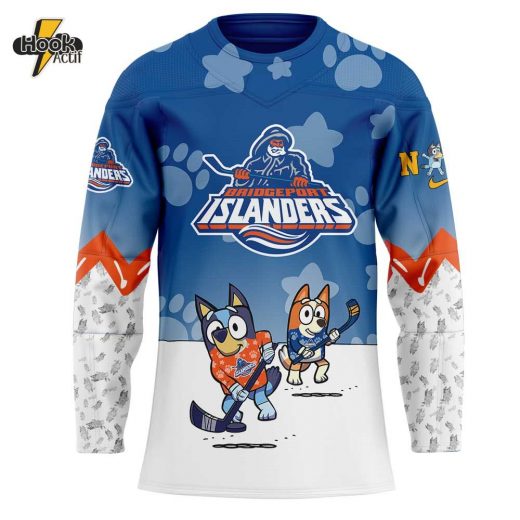 Bridgeport Islanders x Bluey and Bingo Jersey