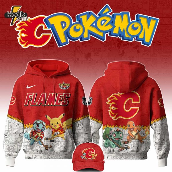 Calgary Flames x Polemon Special Edition Hoodie