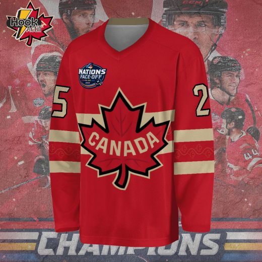 Canada 2025 4 Nations Face-Off Hockey Jersey