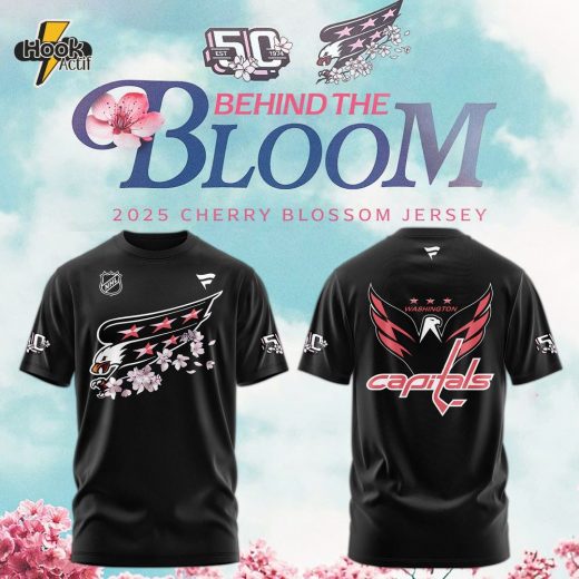 Capitals Unveil Specialty Cherry Blossom Jerseys 50th specialty Blue Hoodie