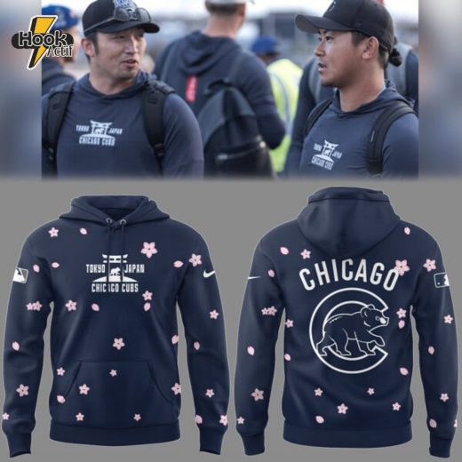 Chicago Cubs x Tokyo Series Limited Edition Hoodie – Baseball 2025