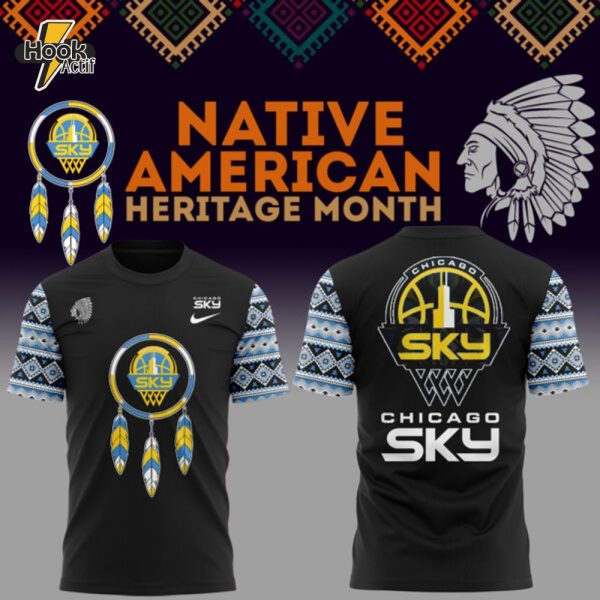 Chicago Sky National American Indian Heritage Month T-Shirt